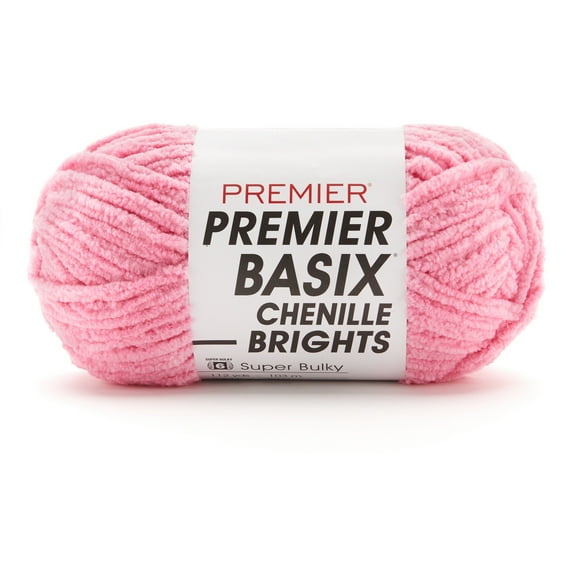 Premier Basix Fil Chenille Brights-Bubblegum 2126-20
