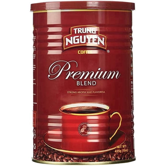 Trung Nguyen Premium Blend Vietnamese Coffee, 15 Ounce