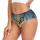 thumbnail image 2 of Fotbe Vintage Compass Calzones Estampados para Mujer – Ropa Interior de Algodón, Cómoda, Suave y Elástica-Medium, 2 of 6