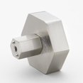 thumbnail image 2 of Perilla para gabinete GlideRite 5824 de níquel satinado, hexagonal de 4 cm, 2 of 4
