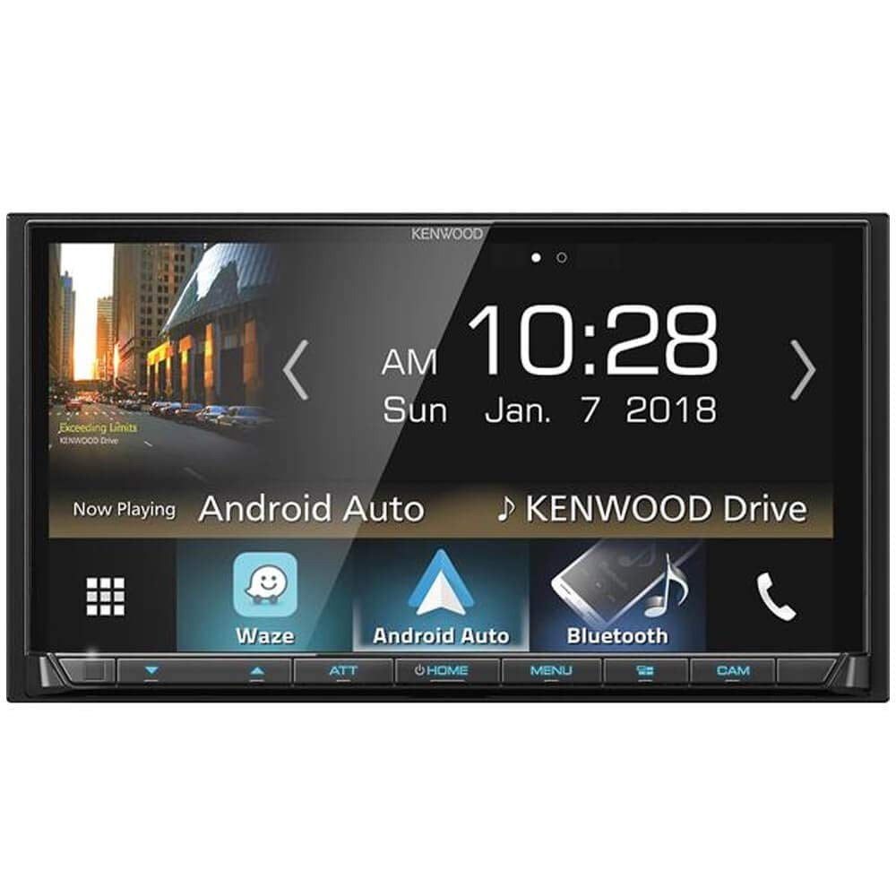 Kenwood DMX7706S 7" Double Din Mechless Digital Media Receiver With