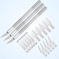 thumbnail image 3 of 39pcs Vinyl Dry Flower Tools Stainless Steel Plotter Accessories Embossing Cutting Scraps Artwork, 3 of 5