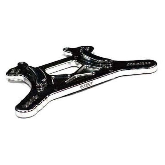 Integy RC Toy Model Hop-ups T8175CHROME HD Front Shock Tower for Losi 8ight-T (LOSA0802)