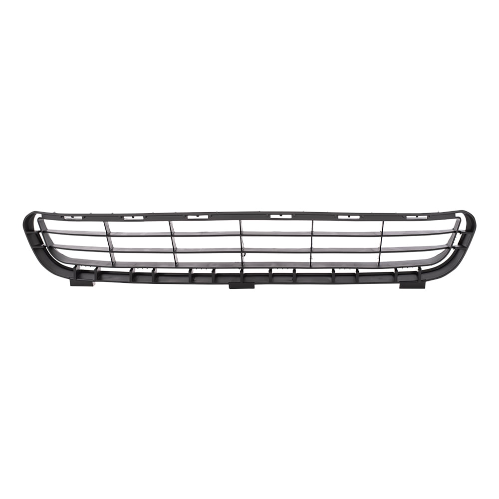 Front Lower Center Bumper Grille Textured Black Replacement for Toyota Camry & Hybrid 53112-06010 