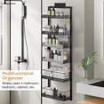 thumbnail image 6 of 6-Tier Over the Door Pantry Organizer, Heavy-Duty Metal Storage  for Kitchen, Bathroom, Bedroom, 6 of 6