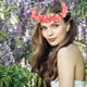 thumbnail image 5 of Diadema con flores para niñas, tocado para el cabello, 5 of 5