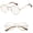 White gold, variant on Round Jelly Sunglasses Transparent Ocean Sunglasses Vintage Sunglasses with Metal Frame Resin Lens and Universal Fit
