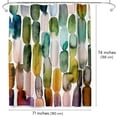 thumbnail image 5 of Americanflat 71" x 74" Shower Curtain, Watercolor Strokes 1 by Lisa Nohren, 5 of 7