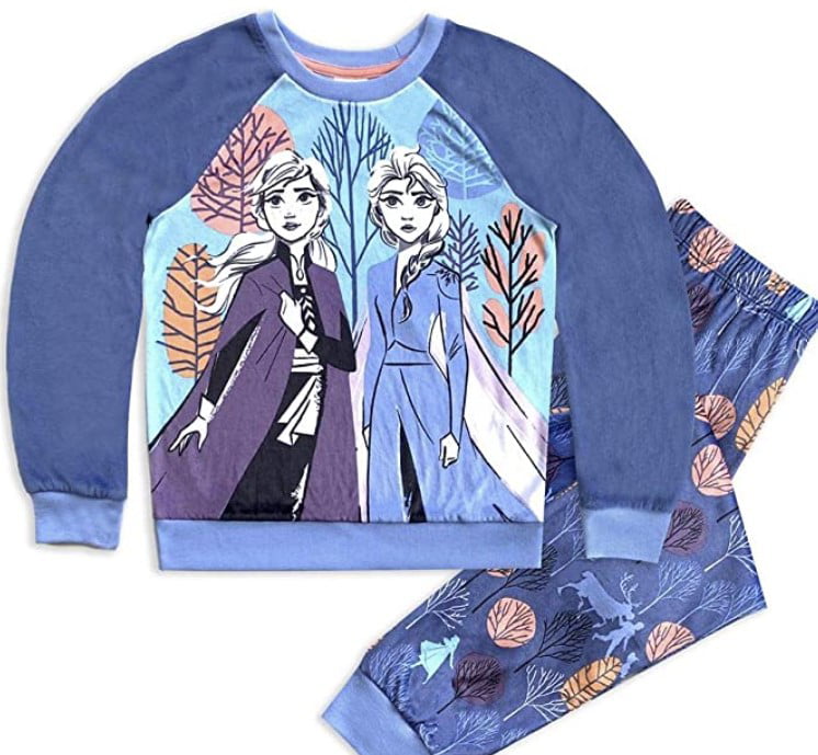 New Disney store Frozen 2 Elsa Anna Pajama Set Girls 5/6 