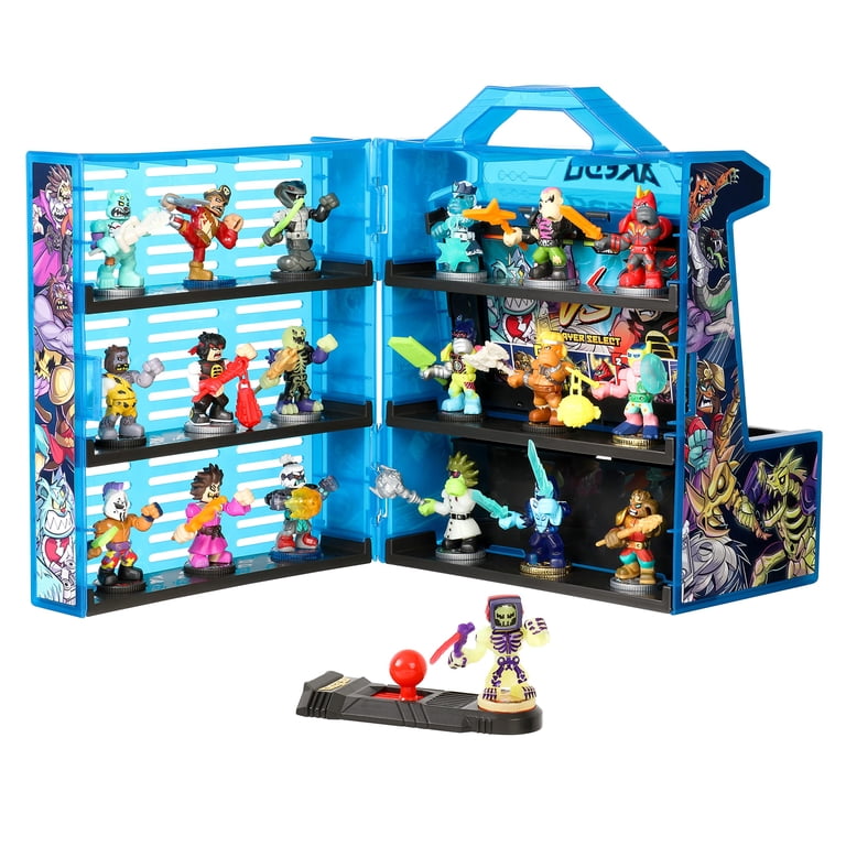 AKEDO Ultimate Arcade Warriors Collector Case, Mini Battling