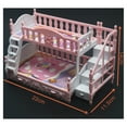 thumbnail image 6 of Happy Date Trundle Doll Bunk Bed with Bedding Ladder and Free Personalization Kit (fits Dolls), 6 of 8