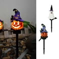 thumbnail image 5 of Solar Halloween Garden Lantern - Resin Ghost Festival Decoration, Outdoor Ground Insertion Light for Garden, Festive Halloween Solar-Powered Decor, a, 5 of 5