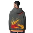 thumbnail image 4 of Men's G-III Sports by Carl Banks Red/Charcoal Kansas City Chiefs Dual Threat Reversable Full-Zip Hooded Jacket, 4 of 4