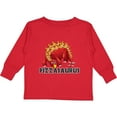 thumbnail image 3 of Inktastic Pizzasaurus Boys or Girls Long Sleeve Toddler T-Shirt, 3 of 5
