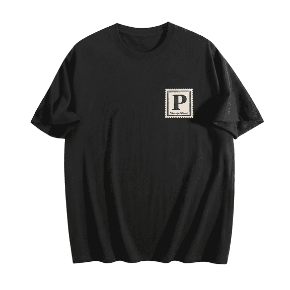 Men's 100% Cotton T-Shirt, Short Sleeve Crewneck Graphic Tee, Soft Breathable Casual Basic Shirt S-3XL