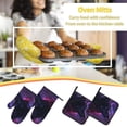 thumbnail image 5 of Cauagu Galactic Wolf Stare Print Oven Mitts and Pot Holders 4 pcs Set,Extra Thicken Long Kitchen Oven Glove Potholders BBQ Gloves-Oven Mitts and Pot Holders(11 Inch), 5 of 6