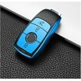 thumbnail image 6 of Applicable to jfqm Car Key Cover Case Holder Protective Bag Fit for Mercedes Benz E S GLE Class A220 W213 E200 E300 E220 E320 E260 (Color : Red), 6 of 6