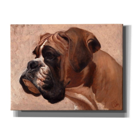 Epic Graffiti 'Boxer' by Thomas Fluharty, Canvas Wall Art, 34"x26"