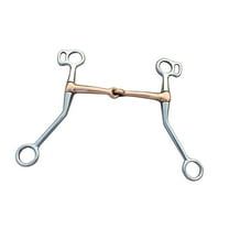 Colaxi Horse Bit Full Cheek Bit H Shape Sturdy Practical Horse Bit Equestrian Supplies for Horse Chewing Horse Bridle Equestrian