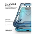 thumbnail image 5 of Ringke Fusion-X Case Compatible with Xiaomi Redmi K30 Pro / Poco F2 Pro, Transparent Hard Back Shockproof Advanced Bumper Cover - Space Blue, 5 of 9