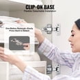 thumbnail image 3 of VEVOR Cabinet Door Hinges 60 Packs Full Overlay Soft Close for Frameless Type, 3 of 10