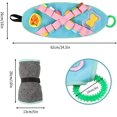 thumbnail image 2 of Snuffle Mat for Dogs Small - Puppy Chew Toys for Teething, Interactive Dog Toys, Sniffle Treat Game, 2 of 5