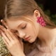 thumbnail image 3 of Moda Nueva Pendientes Europea y Personalidad Tendencia Color Doble Capa Flor Studs Dulce Pendientes, 3 of 5