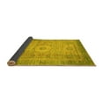 thumbnail image 2 of Ahgly Company Indoor Rectangle Abstract Yellow Modern Area Rugs, 7' x 9', 2 of 4