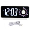 thumbnail image 1 of Digital Alarm Clock Multifunctional Dual Display Visual Time Manager Desktop Knob Electronic LED Countdown Clock, 1 of 5