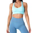 thumbnail image 1 of NVGTN Galaxy Ribbed Seamless Bra Spandex Top Woman Fitness Elastic Breathable Breast Enhancement Leisure Sports Underwear, 1 of 7