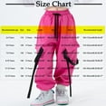 thumbnail image 2 of Work Pants for Boys and Girls, 100% Flax Fabric, Multiple Pockets, Loose Fit, Breathable Spring Pants, Solid Color, Size 110, 2 of 8