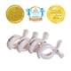 thumbnail image 1 of Clips para Cochecito Tee-Zed Products LLC Strollerbuddy Paquete de 4 Blanco L2210, 1 of 2