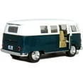 thumbnail image 5 of 5" Kinsmart Classic 1962 Volkswagen Bus Van Diecast Model Toy 1:32 VW- Green, 5 of 5