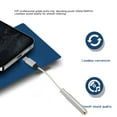 thumbnail image 3 of USB C A 2,5 mm Adaptador de Auriculares, Adaptador de Alta Distorsión de Alta Resolución USB C A Aux Aadphone Jack Adaptador 32BITS 384KHz de Sonido Sin Pérdida para, 3 of 7