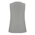 thumbnail image 5 of Babysbule Womens Tank Tops Fashion Women's Summer V-Neck Casual Solid Tank Tops Sleeveless Blouse, 5 of 6