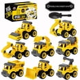 thumbnail image 3 of Esaierr Toddler Toy Truck for 3-6Y DIY Removable Assembly Nut Assembly Skidding Excavator Kids Toy, 3 of 5
