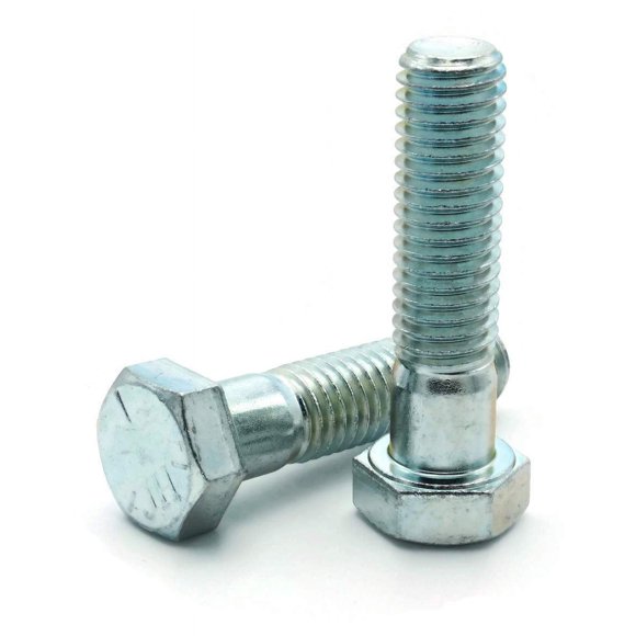 Vis à Chapeau Hexagonal Grade 5 Zinc - 38-16 X 1-12 Pt - Qty-100