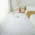 thumbnail image 3 of White Fluffy Area Rug Bedroom: Shag Rugs for Bedroom -White Area Rug 5x7 P Fuzzy Carpet for Living Room, 3 of 4
