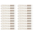thumbnail image 1 of Guardurnaity 20 Pieces Lash Shampoo Brushes Cosmetic Off Remover Peel Lash Tool Pinceles de maquillaje y herramientas Oro dorado, 1 of 1