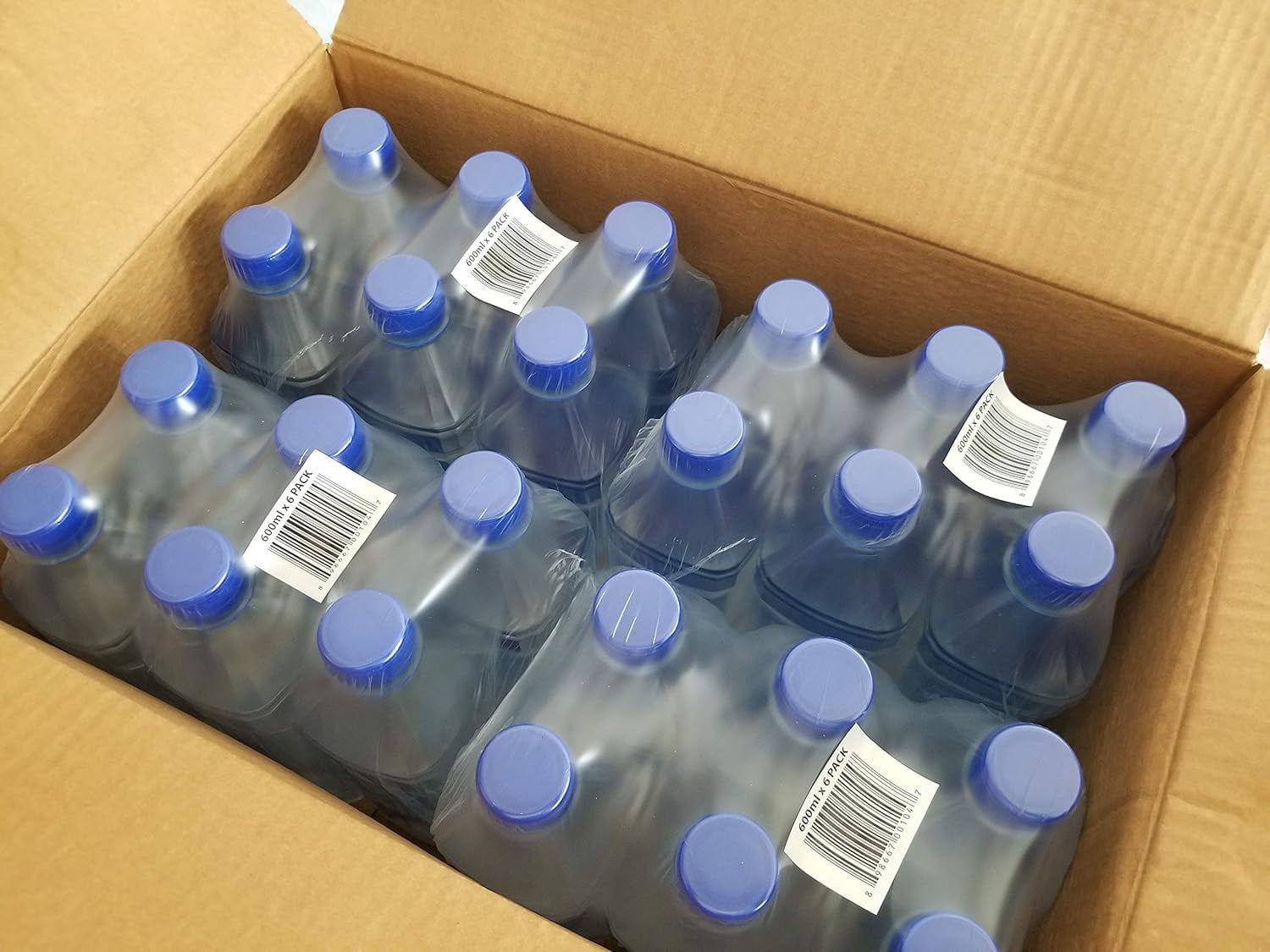 Natural Artesian Bottled Water 500mL / 16.09 Fl Oz (Pack of 24) 100% Natural Electrolytes - Natural pH 8+ Aqua Pacific Bottled Water from FIJI