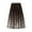 Khaki, variant on Easter Carnival Elegant Flowy Maxi Skirt Featuring Pleated Design And Gradient Color With Comfortable Side Slit In Stretchy Fabric For Casual Wear