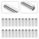 thumbnail image 4 of KAKOWELY 30 piezas de anillo de cuentas de tubo de aleación de suéter de metal DIY Macramé soporte de plantas colgantes tubo de cuentas, 4 of 4