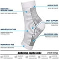 Amrelieve Soothe Socks for Neuropathy Pain Relief, Arch Support for Men
