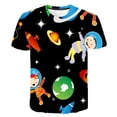 thumbnail image 1 of Universe Planet Space Galaxy 3D T-shirt Men Women Children T shirt 3D Print Star Sky Cool Tees Boy Girl Fashion Streetwear Tops4T Gong Bohan LED, 1 of 2