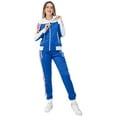 thumbnail image 2 of Women’s 2piece designer Tracksuit Gladys Track Jacket & Track pants matching outfit, 2 of 4