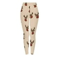 thumbnail image 5 of purcolt Ugly Christmas Leggings for Women No See Through High Waisted Buttery Soft Reindeer Printed Holiday Tights, 5 of 9