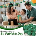 thumbnail image 4 of SDJMa 3Pcs St Patricks Day Sequin Hanging Balls, 2.76 Inch Glitter Ball Ornaments for St. Patrick's Day Irish Party Tree Decor, 4 of 7