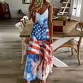 thumbnail image 3 of 4th of July Sleeveless Dress for Women Clothing Female Women's Summer Skirt, 3 of 7