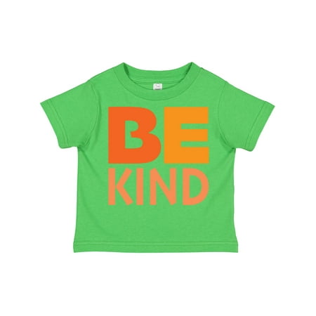 

Inktastic Be Kind Logo in Orange Gift Toddler Boy or Toddler Girl T-Shirt