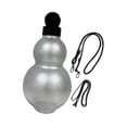 thumbnail image 2 of Botella de agua deportiva Gourd de 900 ml, práctica y con correa cruzada. Plata, 2 of 9